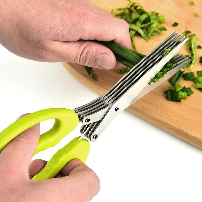 Kitchen Gadgets Products - Muti-Lagen Keuken Schaar Rvs Groentensnijder Lente-ui