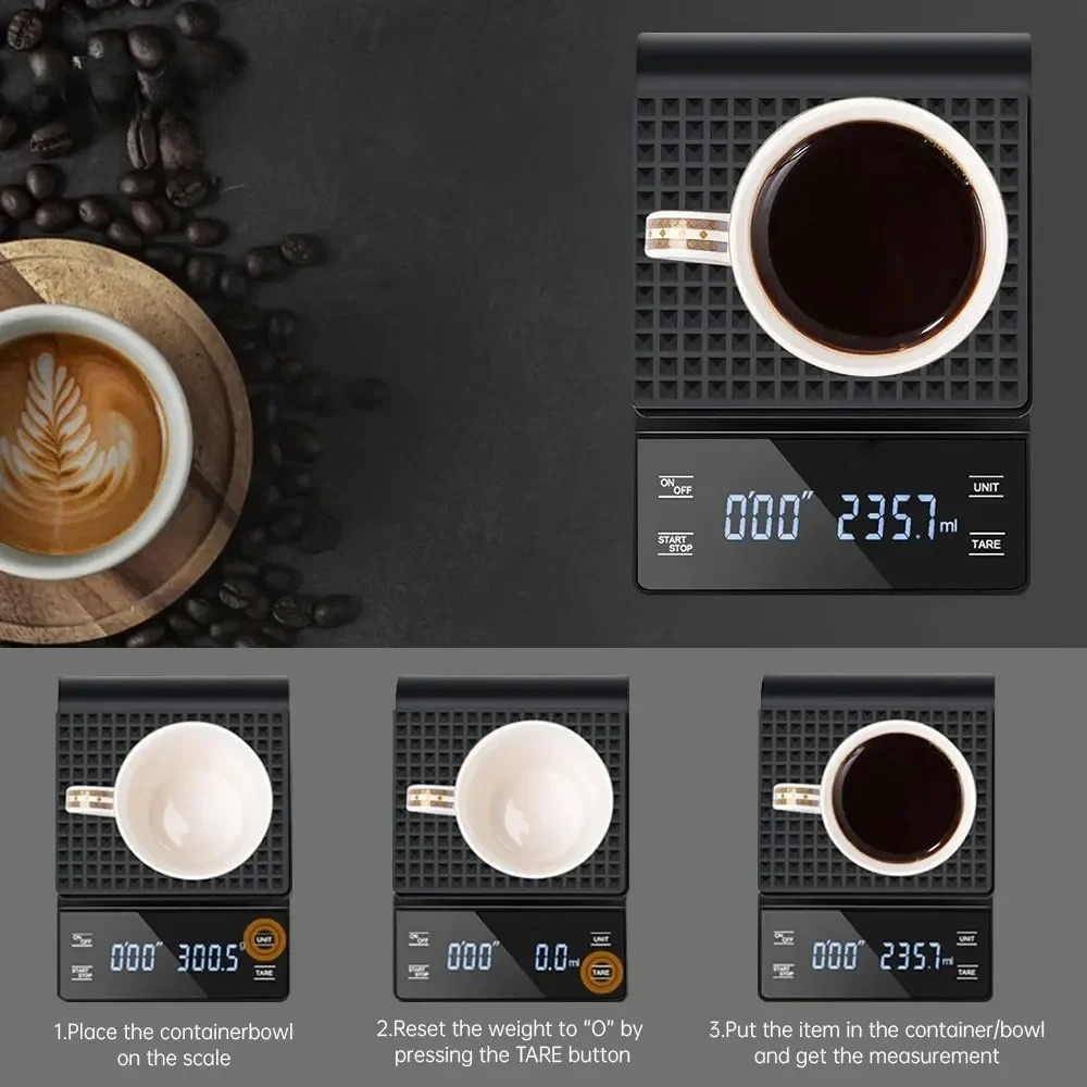Kitchen Gadgets Electronic - Slimme Koffie Elektronische Weegschaal Hoge Precisie