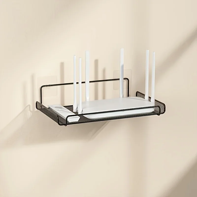 Kitchen Gadgets Wholesale - Roestvrijstalen routerplank zonder boren, WiFi wandmontage