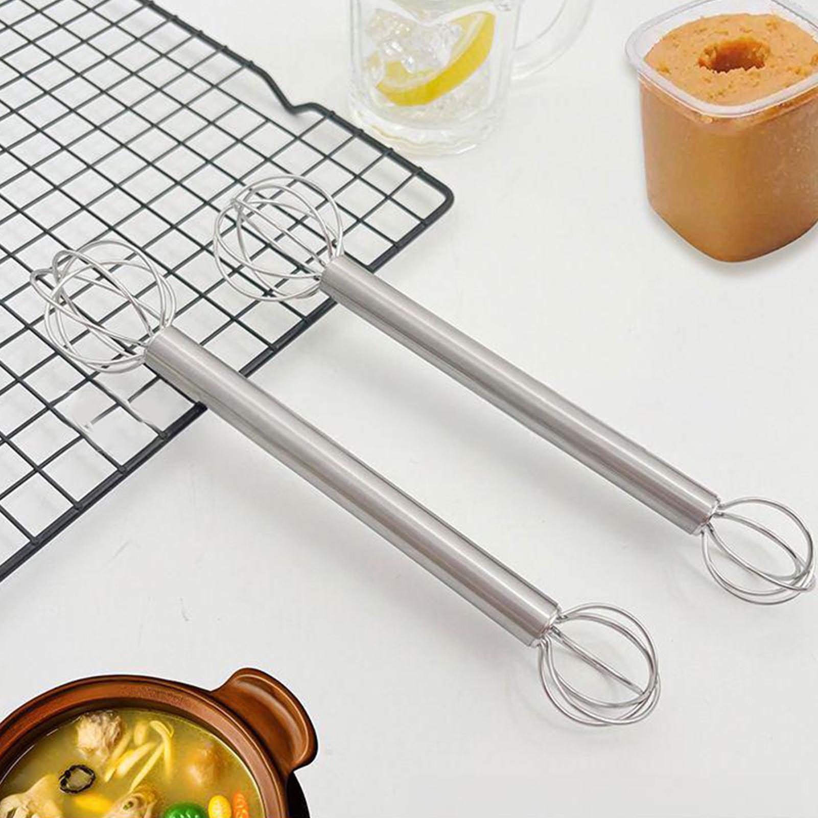 Kitchen Gadgets Products - Miso Roerstaafje 304 Roestvrij Staal Dubbele