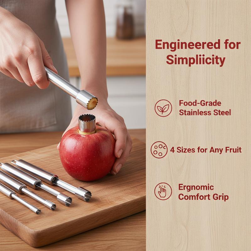 4 Stuks Fruit Core Remover Cut - Kitchen Gadgets And Tools recensie en prijs