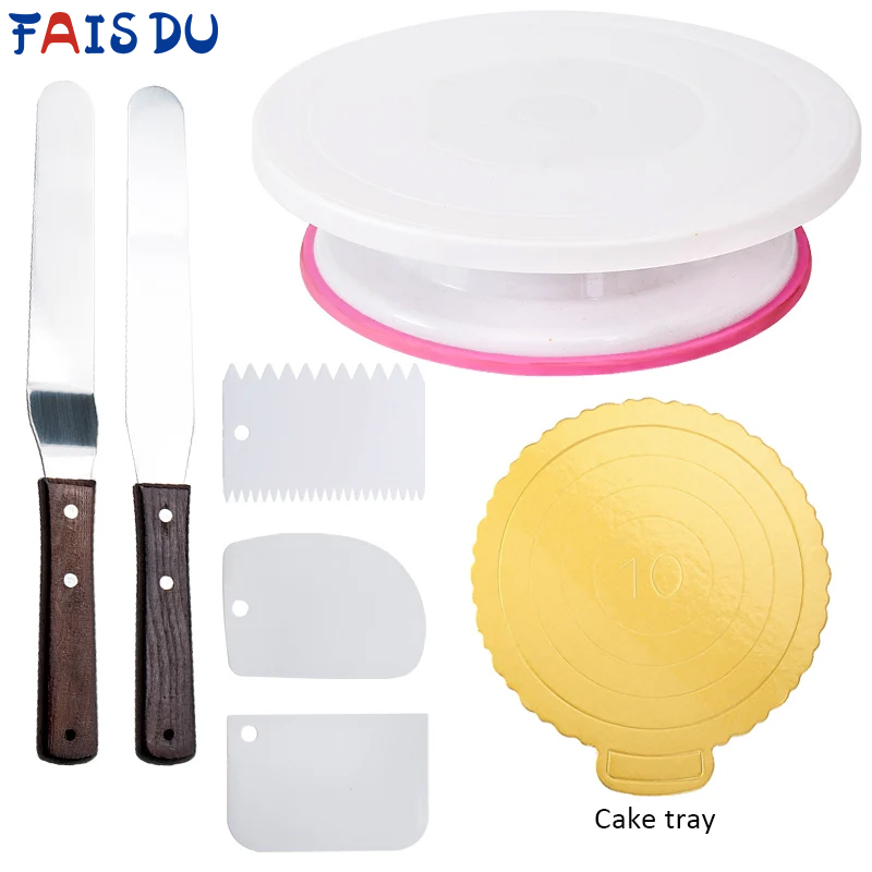 Fais Du 6 Stks/set Plastic Cak - Cake Decorating Turntable recensie en prijs
