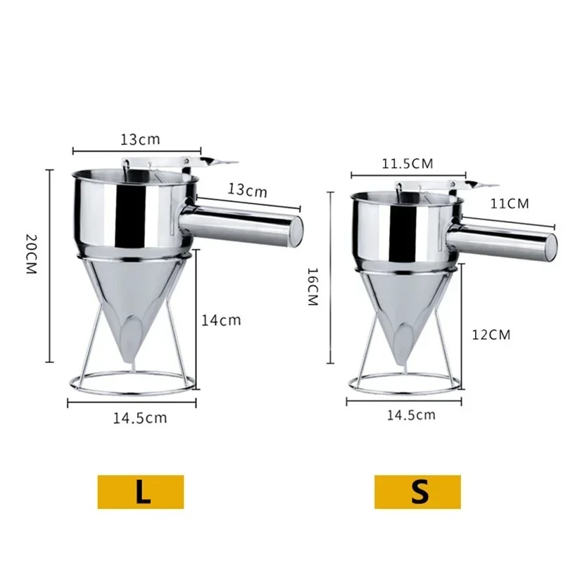 600/1200ML RVS vloeistof trech - Kitchen Gadgets Products recensie en prijs