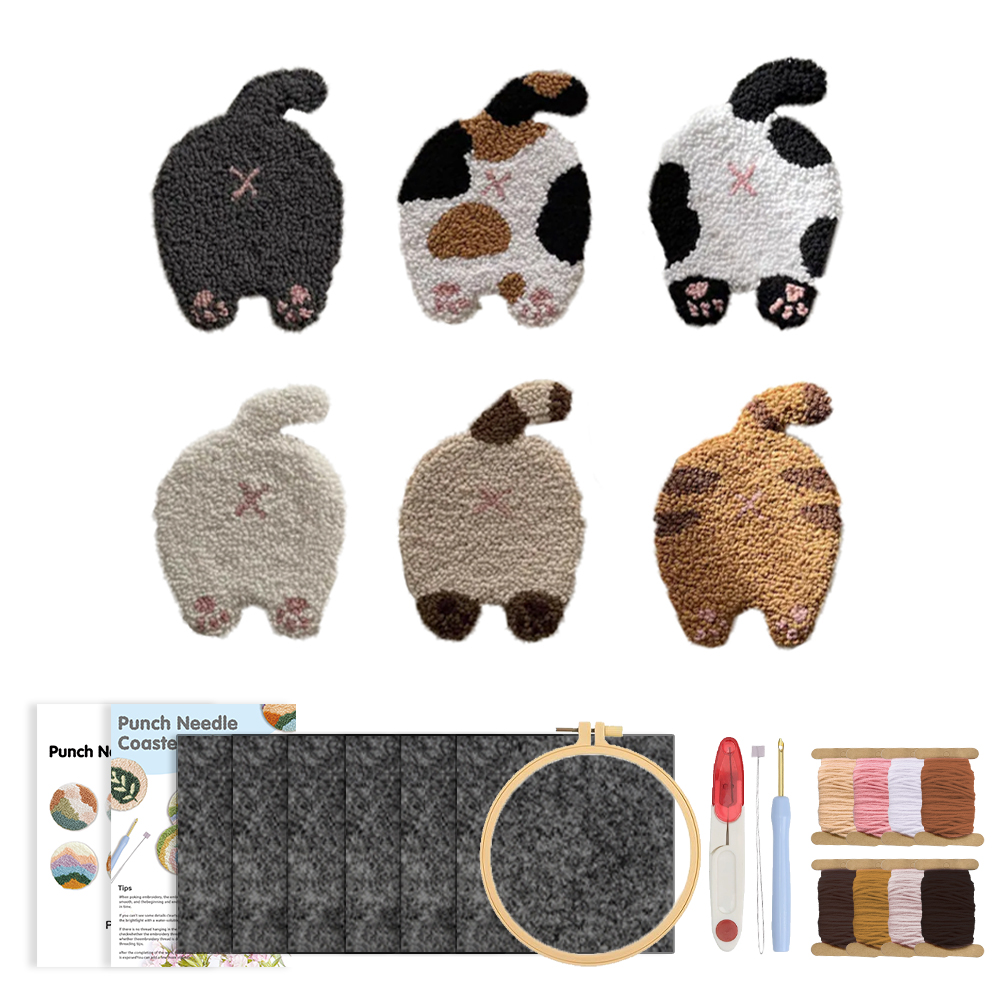 GATYZTORY Punch Needle Coaster - Kitchen Gadgets Crossword recensie en prijs