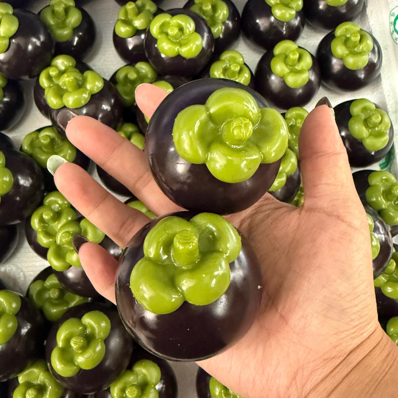 Mangosteen Squishy Gesimuleerd - Kitchen Gadgets Aliexpress recensie en prijs