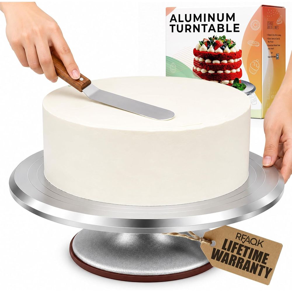 12 inch draaibare taartplateau - Cake Decorating Turntable recensie en prijs
