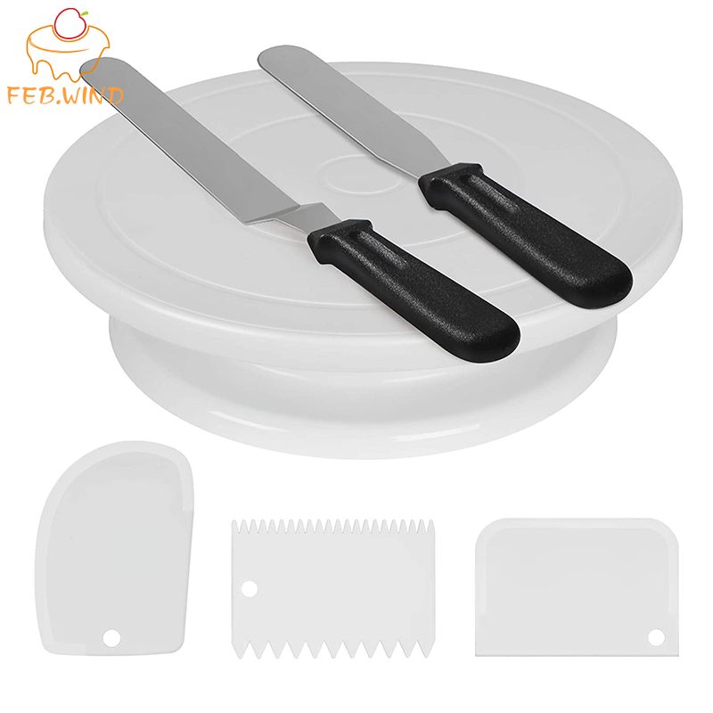 6 stks/set Taart Decoreren Ger - Cake Decorating Turntable recensie en prijs