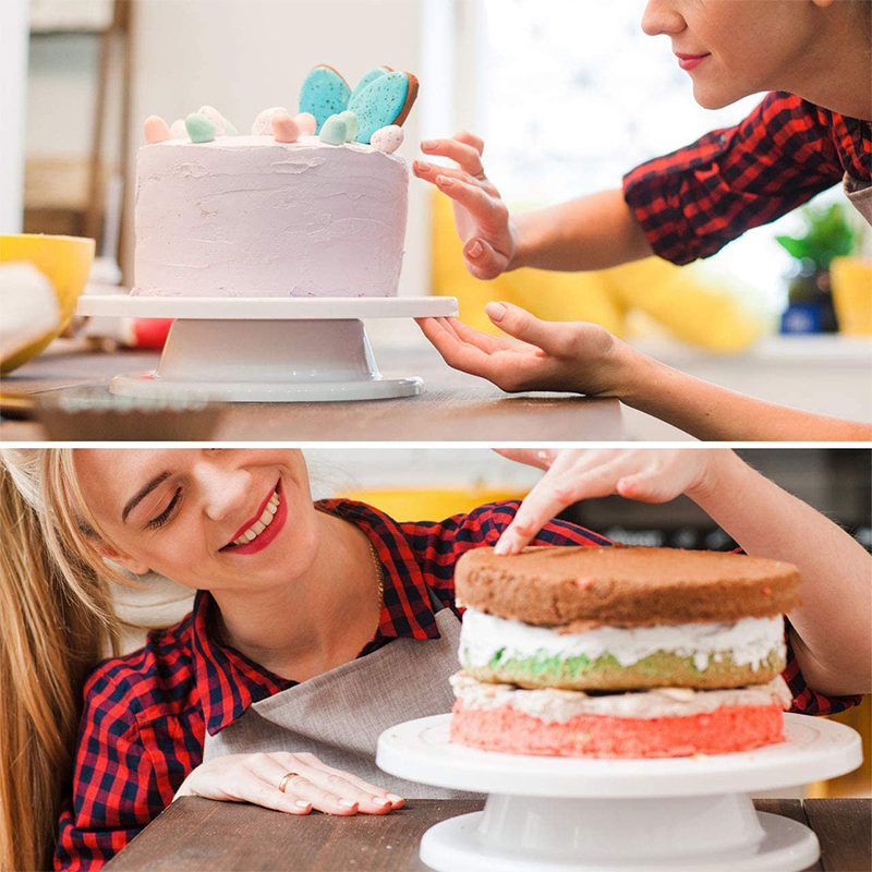 6 stks/set Taart Decoreren Ger - Cake Decorating Turntable recensie en prijs